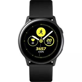 Умные часы Samsung Galaxy Watch Active Черный сатин