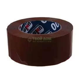 Unibob Клейкая лента упаковочная темная 4,8 см х 132 м