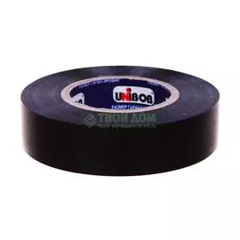 Unibob Лента электроизоляционная черная 19х2000 мм