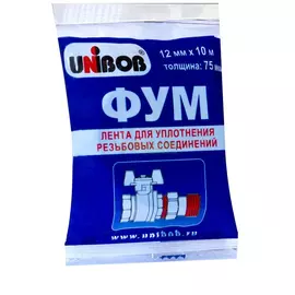 Unibob Тефлоновая уплотнительная лента (ФУМ)