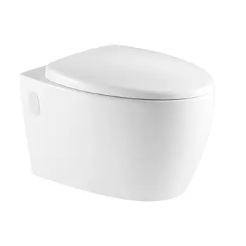 Унитаз подвесной CULTO LUNA безободковый, с сиденьем дюропласт, микролифт