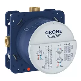 Универсальная встраиваемая часть GROHE Rapido SmartBox для вентилей, смесителей и термостатических смесителей Grohtherm SmartControl (35600000)