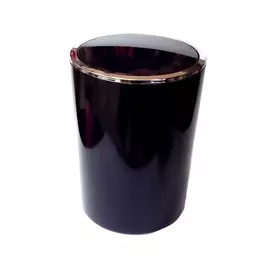 Урна с крышкой Primanova Lenox тёмно-синяя 18х22 см