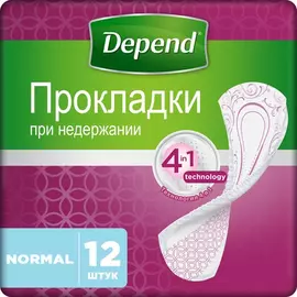 Урологические прокладки Depend Norm 12 шт