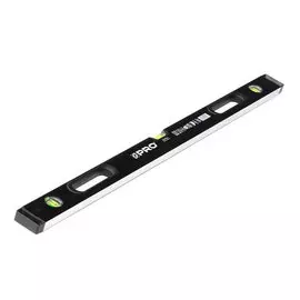 Уровень алюминиевый PRO 800, ручка,черный,100см