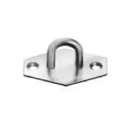 Ушко для щеколды Vormann 40х28х1мм оцинк.