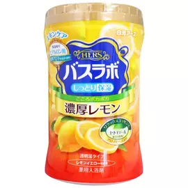 Увлажняющая соль для ванны Hakugen Earth с восстанавливающим эффектом с гиалуроновой кислотой, с ароматом лимона 640 г