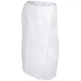 Вафельная накидка для женщин Банные штучки 145x78 см белая