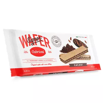 Вафли Cabrioni Signor Wafer шоколад 150 г