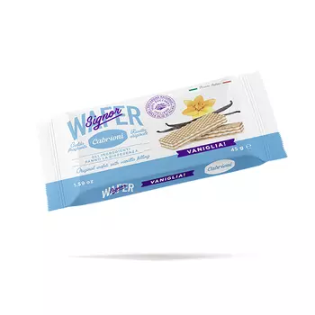 Вафли Cabrioni Signor Wafer ваниль 45 г