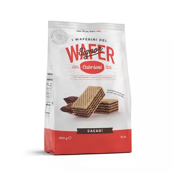 Вафли Cabrioni Signor Waferini шоколад 400 г