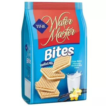 Вафли Cizmeci Time master bites молоко, 200 г