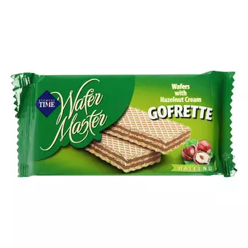 Вафли Cizmeci Time Wafer Master Gofrette фундук 40 г