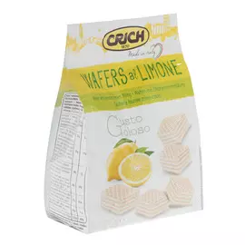 Вафли Crich с лимонно-кремовой начинкой, 250 г