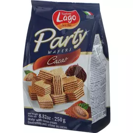 Вафли Gastone Lago party с какао 250 г