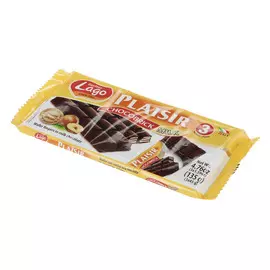 Вафли Gastone Lago с ореховой начинкой в молочном шоколаде, 135 г