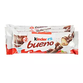 Вафли Kinder Bueno с молочно-ореховой начинкой 129 г