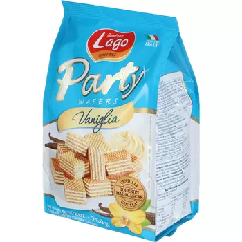 Вафли Lago Party ваниль, 250 г