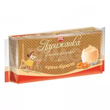Вафли Сладкая Слобода Парижанка крем-брюле 210 г
