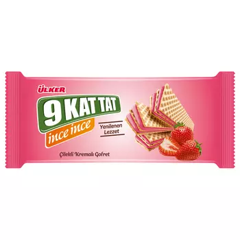 Вафли Ulker с клубникой 114 г