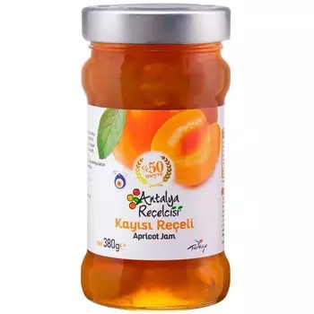Варенье Antalya Recelcisi абрикосовое, 380 г