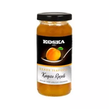 Варенье Koska абрикосовое, без косточки, 290 г