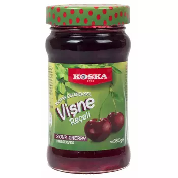Варенье традиционное Koska вишневое экстра 380 г