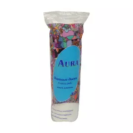 Ватные диски AURA 80шт