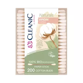 Ватные палочки Cleanic Naturals картон 200шт