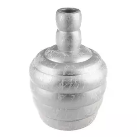 Ваза 30cm silver/white patine Santos jarra