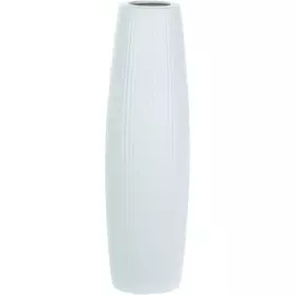 Ваза Ad trend Ceramic белая 13,5х46 см