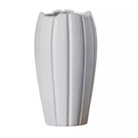 Ваза Ad trend ceramic д14.5см 25.5см белая