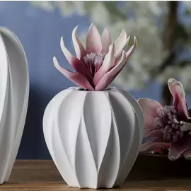 Ваза Ad trend ceramic д15.5см 39.5см белая