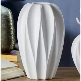Ваза Ad trend ceramic д18см 27.5см белая