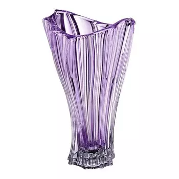 Ваза Aurum-Crystal s.r.o. Plantica фиолетовая 32 см