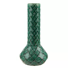 Ваза декор 13.5х13.5х27.5см Kersten petrol
