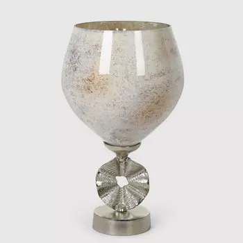 Ваза Dekor pap стеклянная 22х37 см