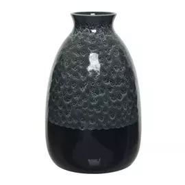 Ваза декоративная Kaemingk обиход диаметр 17.5x25cm blue