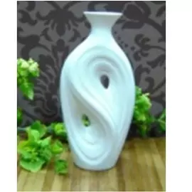 Ваза декоративная Русские Подарки, керамика 15х10х29см