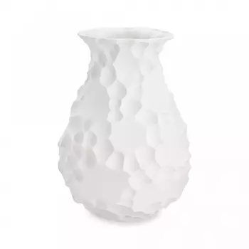 Ваза для цветов Home and Style Bridget белая матовая 30,5 см