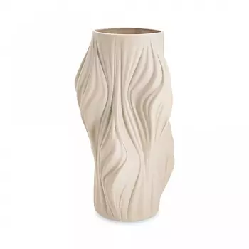 Ваза для цветов Home and Style edit серо-бежевая 35,5 см