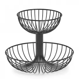 Ваза для фруктов двухъярусная Zeller 32 см