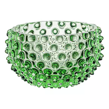 Ваза для конфет Anna von Lipa"Hobnail Tapas" зелёная 11,5 см