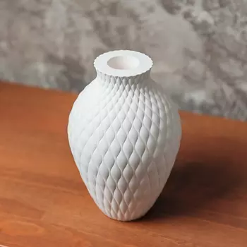 Ваза для сухоцветов Евролит Вуаль 19 см