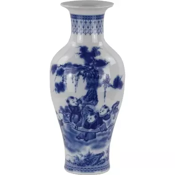 Ваза Glasar 16x16x36см