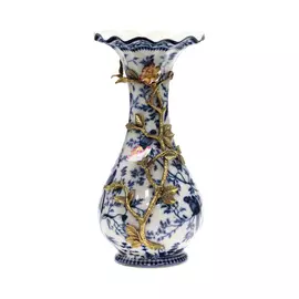 Ваза Glasar 18x17x32см