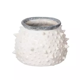 Ваза Glasar 23x23x9см