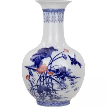 Ваза Glasar 25x25x44см