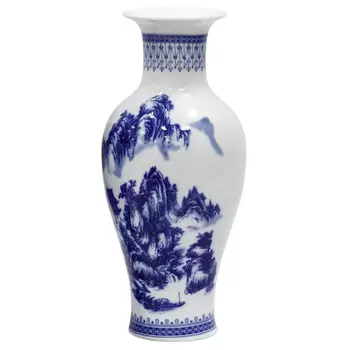 Ваза Glasar Цинхуа 17х17х36 см