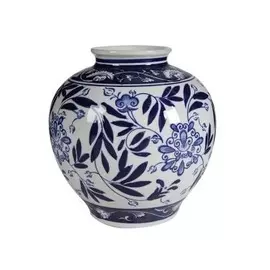 Ваза Glasar фарфоровая в классическом китайском стиле 22x22x23см